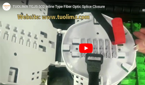 TGJS-302 Tipul de intrare Fiber Optic Splice Închidere