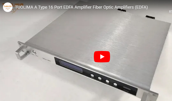 A Tip 16 Port EDFA Amplificator Fiber Optic Amplificatoare (EDFA)