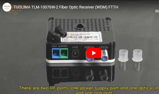 TLM-10076W-2 Receptorul Optic Fiber (WDM) FTTH