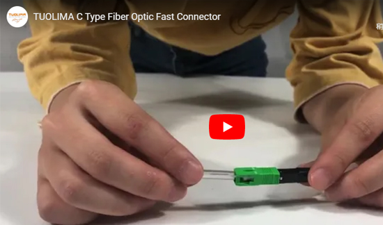 C Tip Fiber Optic Fast Connector